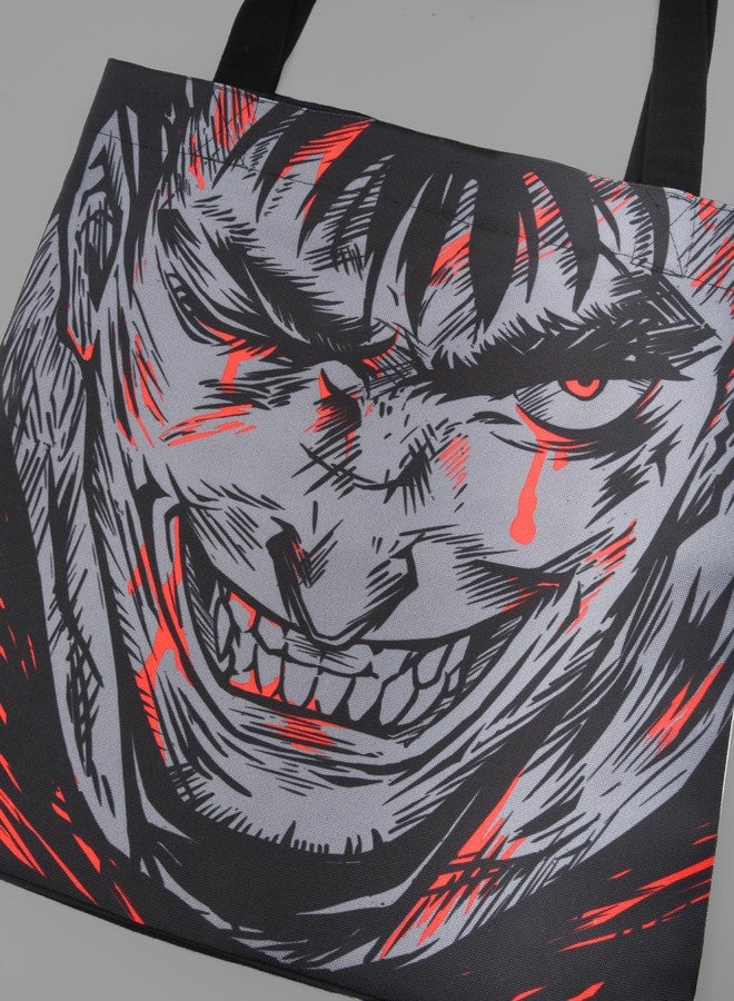 ComicSense.xyz Anime Tote Bags for Women and Men, Berserker Printed Shoulder Handbag - Image 3