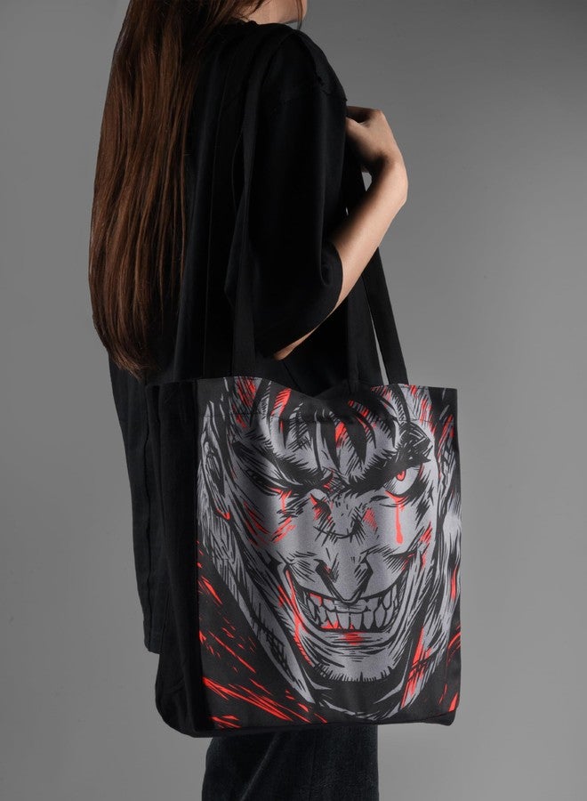 ComicSense.xyz Anime Tote Bags for Women and Men, Berserker Printed Shoulder Handbag - Image 4