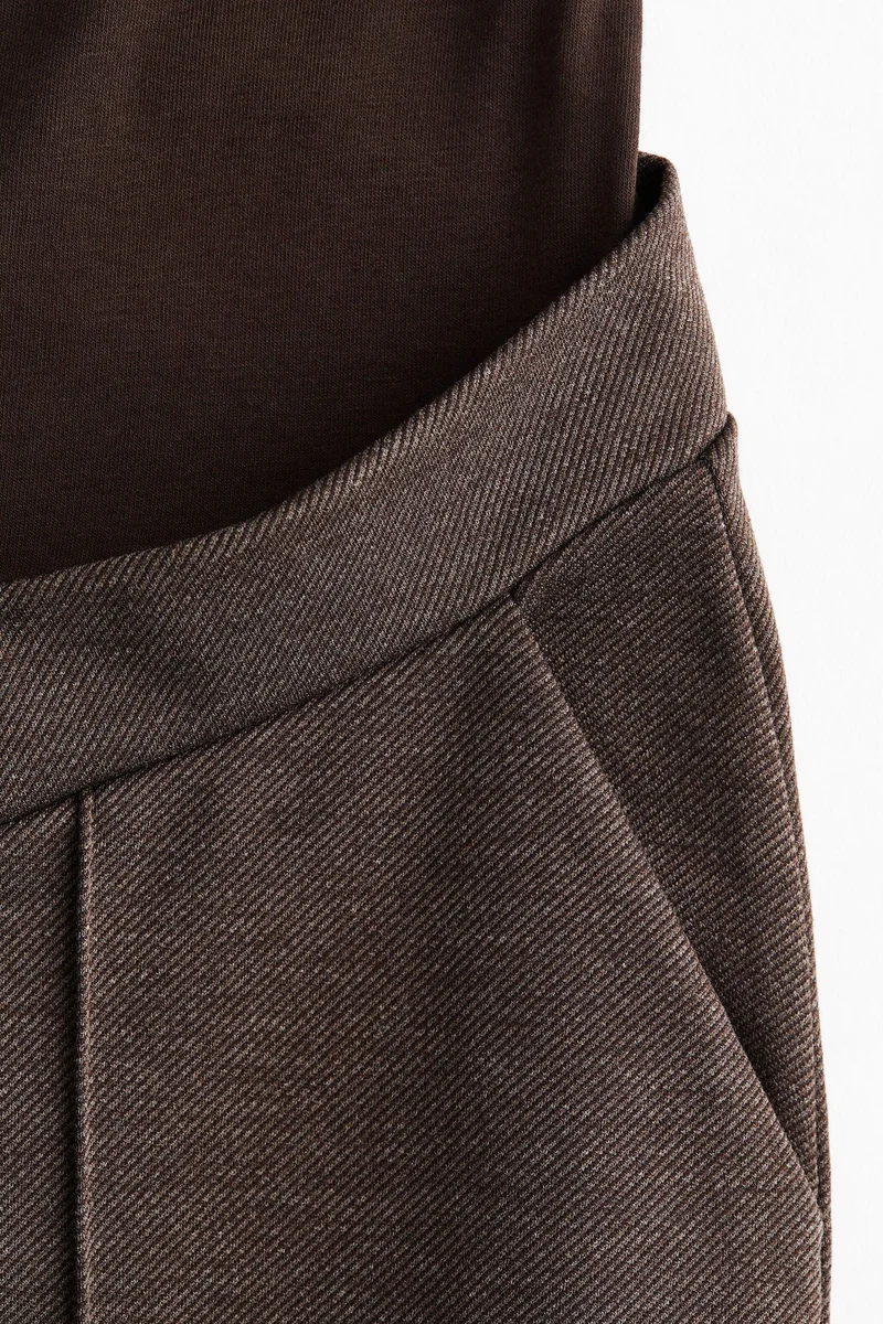 H&M MAMA Crease-front trousers