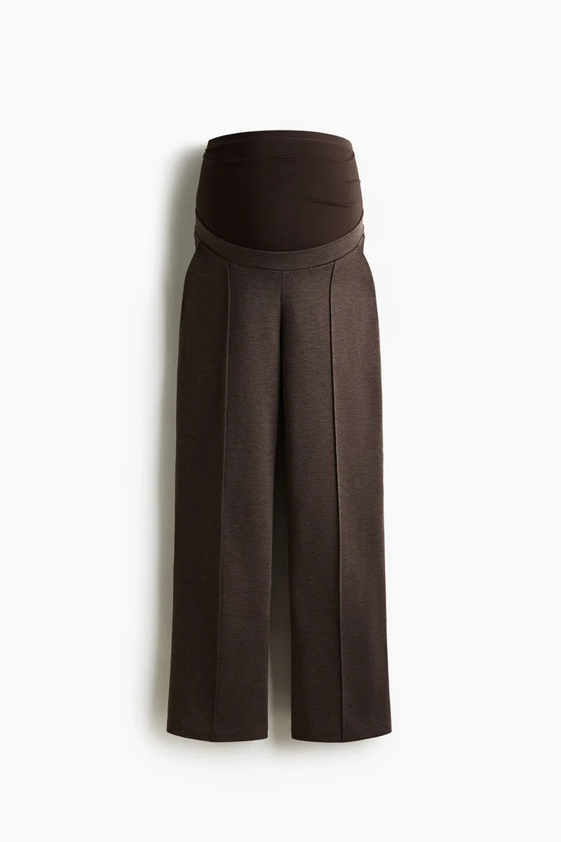 H&M MAMA Crease-front trousers