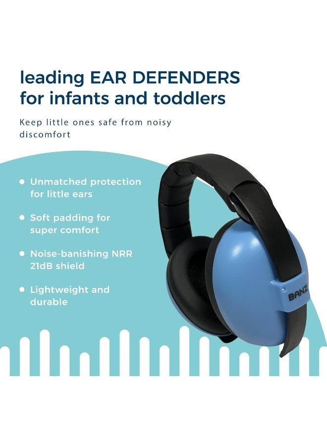 Banz Bubzee Baby Headphones for Noise Protection - Baby Ear Muffs, Newborn Infant & Toddler, 0 to 36 Months, Adjustable - Image 3
