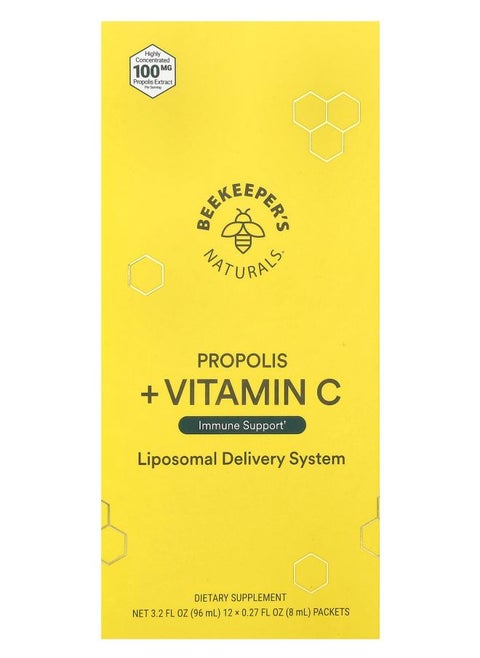Propolis + Vitamin C 12 Packets 0.27 fl oz (8 ml) Each