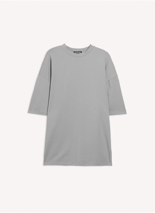 SHAPES MIDWEIGHT COTTON BLEND T-SHIRT