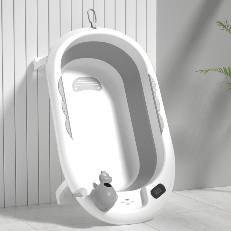 Hanbei Baby Bathtub Baby Foldable Toddler Sitting Large Children Household Newborn Children'S Products - Image 1
