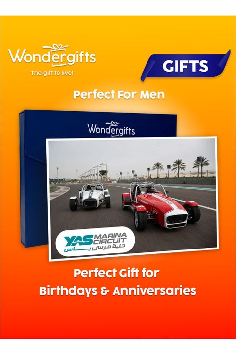 Caterham Seven Driving Experience Gift at Yas Marina | 3-Lap Track Gift for Speed Lovers | Birthday Gift For Men | Gift For Him