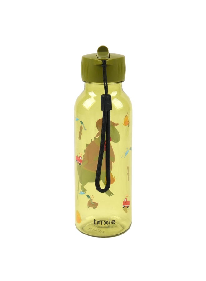 Trixie School Lunch Set of 3 - Leakproof Lunch Box With Clips + Leakproof Snack Box + 500ml Tritan Bottle - Mr. Dino - Image 3