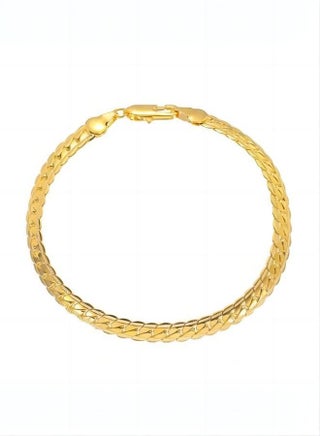 18K Gold Plated Chain Bracelet - pzsku/Z1ED1713F3D09E9AAAB94Z/45/_/1683692886/8e114edb-900d-4c1e-ac84-c1089394d893