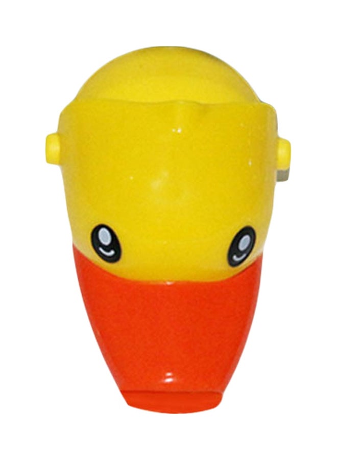 Cartoon Tap Guiding Toy Orange/Yellow 10x7x7cm - Image 1