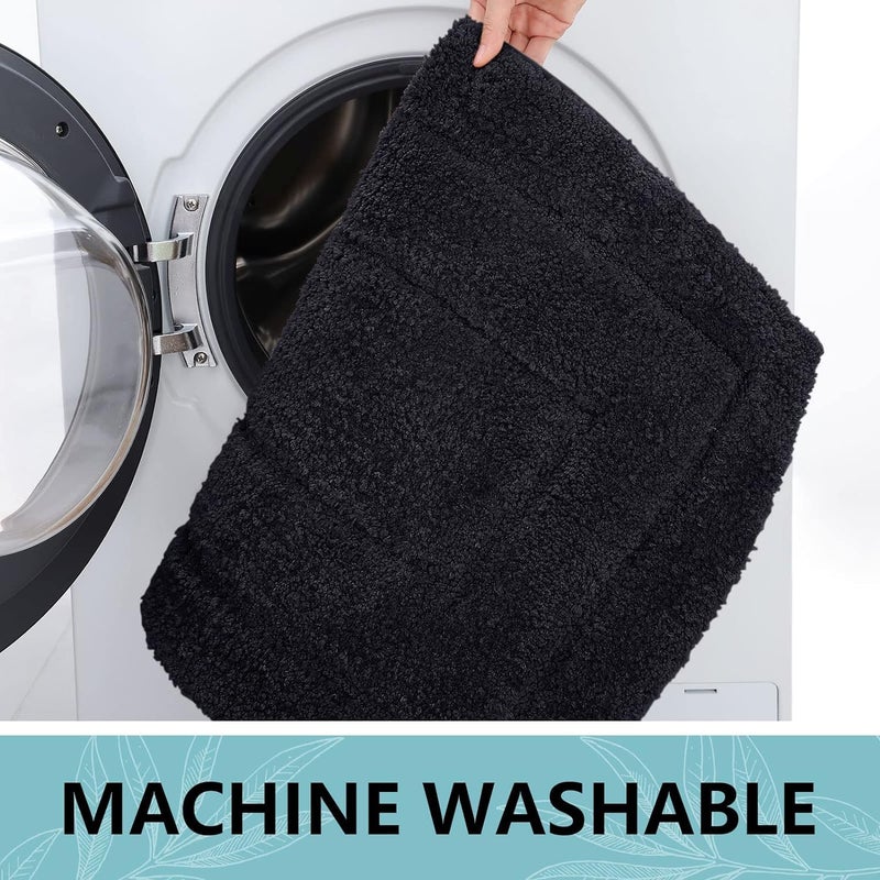 بجند سجاد حمام بوغاندا 59 "× 24" "سجاد حمام ميكروفيات ناعم وامتصاص للانزلاق. - Image 4