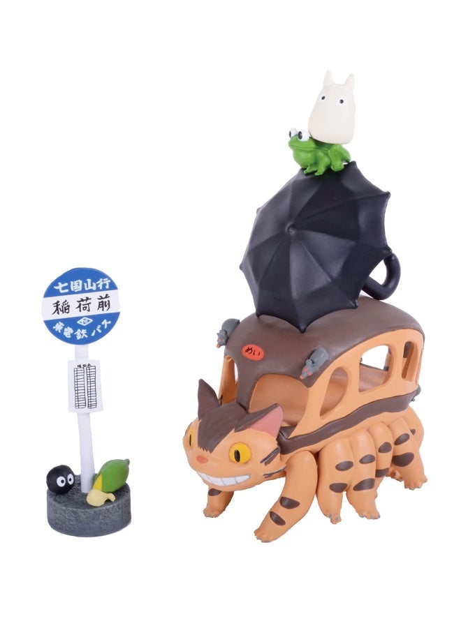 ensky Benelic Mon Nachbarn Totoro Chatbus Set Mit 13 Minifiguren 4970381189891 - Image 1