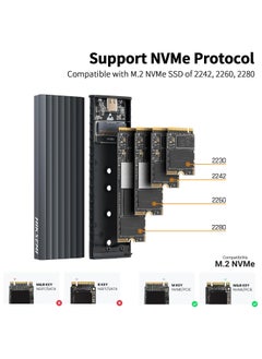 HIKSEMI HIKSEMI HS-HUB-MDC1 ( M.2 NVME Enclosure - 10Gbps High-speed Transmission )  - Image 4