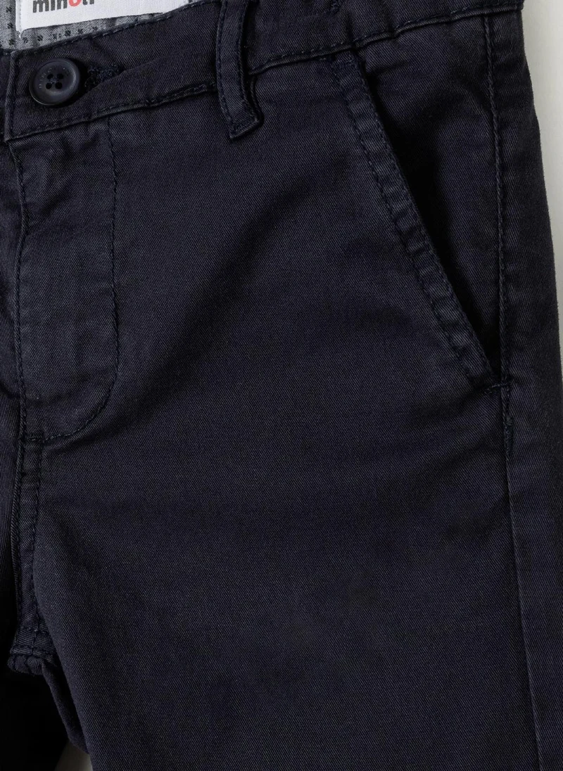 MINOTI Teen Boys Chino Trousers with Pockets and Tailored Fit