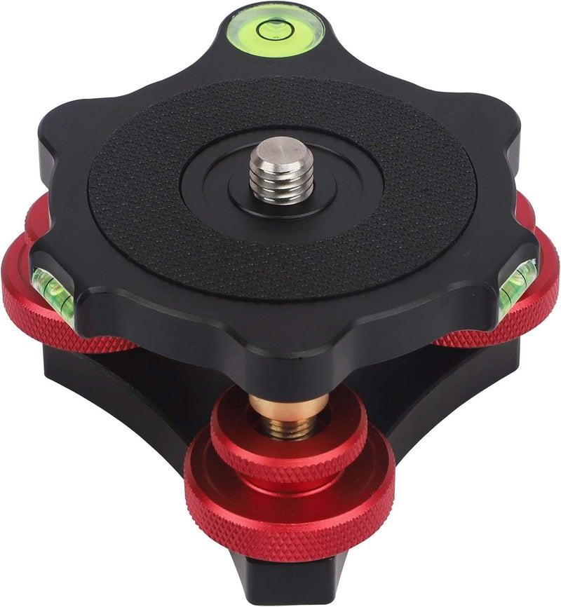 Leftfoto Tripod Leveler Stand with +/-5 Degree Precision Adjustment Bracket for Seestar s50/Panoramic Head Ball Head Video Head and Tripod - Image 5