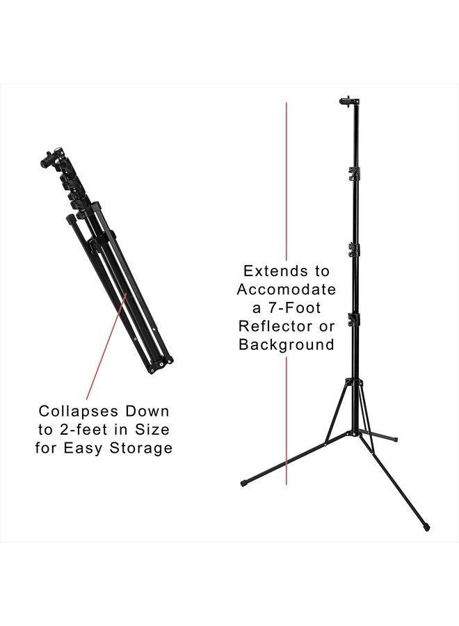 Fotodiox 5'x7' Collapsible Chromakey Green + Blue 2-in-1 Background, Backdrop kit w/Stand Support - Image 5