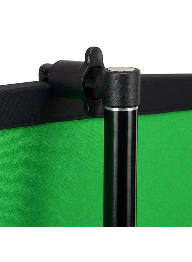 Fotodiox 5'x7' Collapsible Chromakey Green + Blue 2-in-1 Background, Backdrop kit w/Stand Support - Image 4