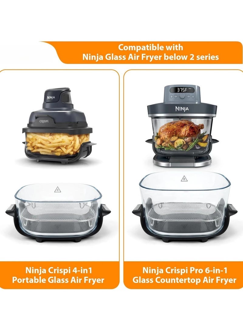 general Replacement Crisper Basket Rack for Ninja Crispi Air Fryer Compatible Cooking Stand Premium Kitchen Accessory - Image 3