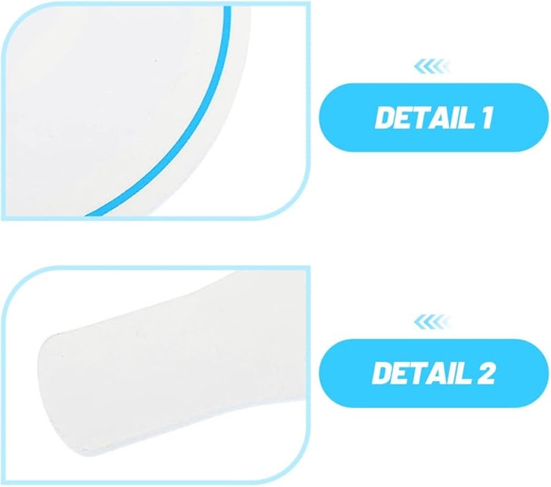 2 قطعة لوحات بيضاء محمولة قابلة للمسح الجاف، لوحات تصويت وتقييم يدوية للفصل الدراسي، للمزايدة، للعلامات DIY - Image 4