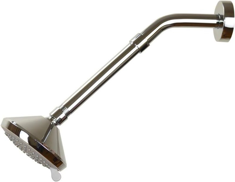 Purelux Shower Arm Extension, 6 inches Shower Head Extender Water Outlet Lowers Existing Shower Head, Chrome Finish Made of Solid Stainless Steel - Image 5