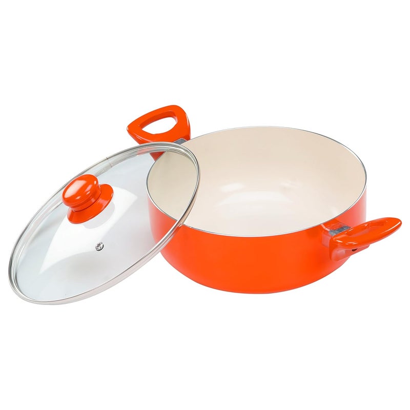 Nirlon Nirlon Induction Based 5 Layer Coated Non-Stick Ceramic Kitchenware Gift 4-Pieces Set - Image 5