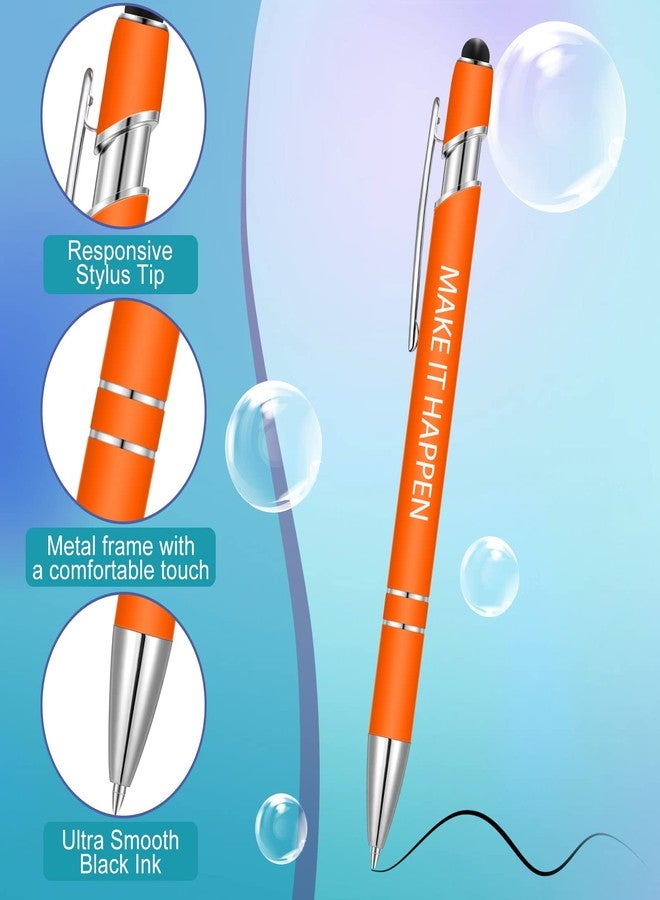 Supervitae 18 Pcs Employee Appreciation Gifts Pens Bulk Team Building Ballpoint Pen Metal Employees Thank You Gift Inspirational for Back to School Coworker Office Worker Staff Teacher Doctor Volunteer - Image 3