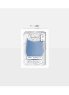 ezpz Kids Sippy Cup Tiny Cup (Sage) 100% Silicone Training For Infants Designed By A Pediatric Feeding Specialist 6 Months Above  - Image 4