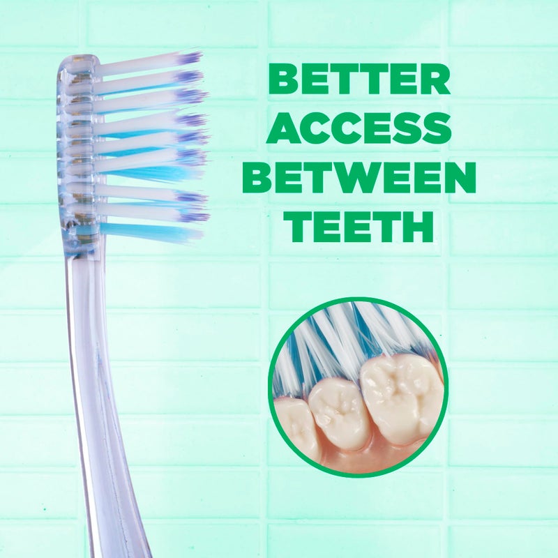 GUM Technique Deep Clean Toothbrush - Compact Head - Soft Toothbrushes for Adults with Sensitive Soft Bristles, 3 Count - Image 4