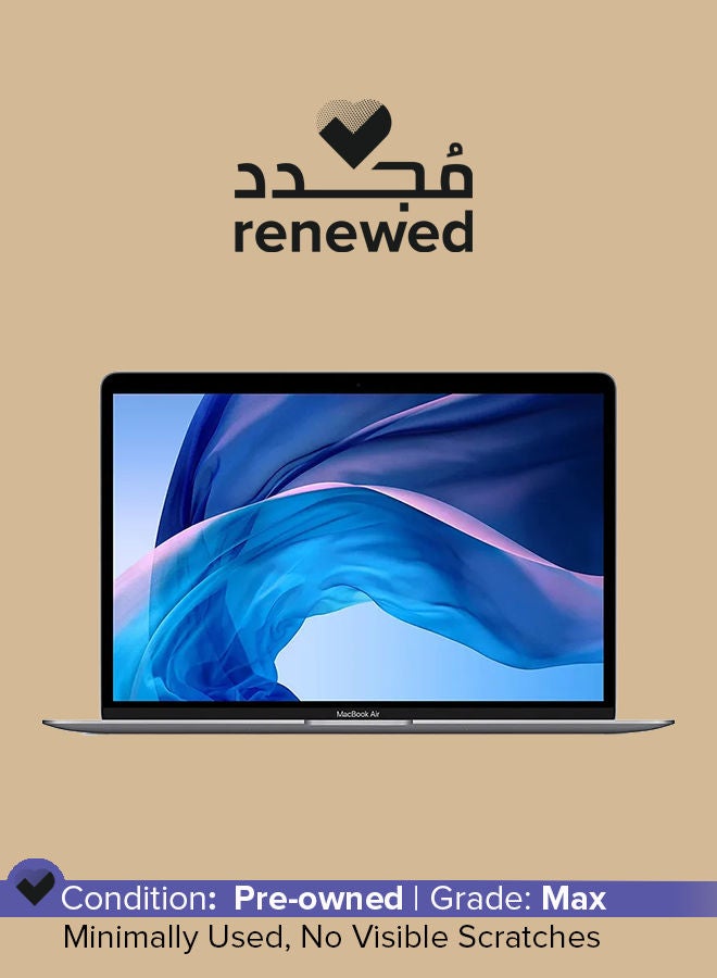 ابل  تم تجديده - كمبيوتر محمول MacBook Air (2020) بشاشة مقاس 13.3 بوصة ومعالج Intel Core i3/الجيل التاسع/ذاكرة وصول عشوائي 8 جيجابايت/محرك أقراص SSD سعة 256 جيجابايت/بطاقة رسومات مدمجة سعة 1.5 جيجابايت - Image 1