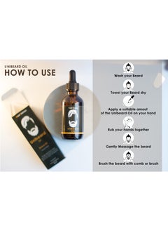 Unibeard oil Beard Oil 50ml for strengthening beard growth and nurturing hair follicles - with Argan, Jojoba, Avocado, Sweet Almond, Grapefruit, Macademia and Vitamin E - Unibeard oil with coconut scent  - Image 5