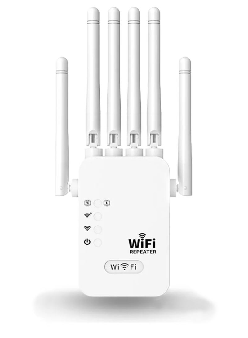 HEROCKX Wifi Extender WiFi Signal Repeater 1200Mbps 5G/2.4G Dual Band WiFi Extender AC1200 WiFi Range Extender, Broadband/Wi-Fi Extender, One-touch Setting, Plug And Play - Image 1