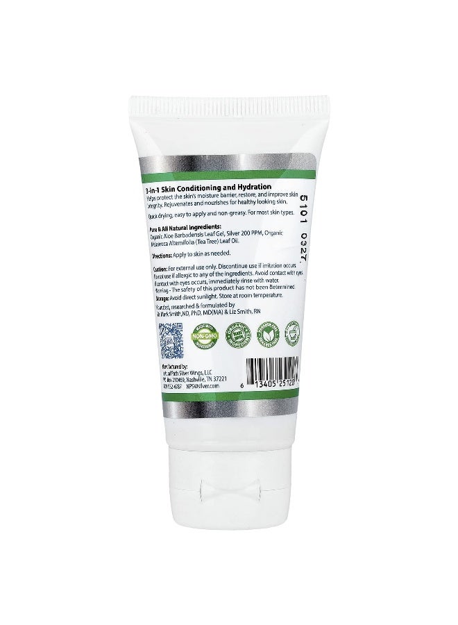 Natural Path Silver Wings Natural Path Silver Wings, Silver, Aloe Vera Gel with Tea Tree Oil, 1.5 oz (42.5 g) - Image 2