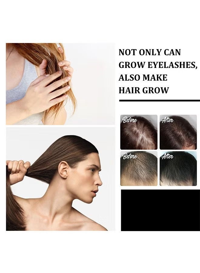 EELHOE Eyelash Growth Serum， Applicator Brush | Promotes Fast Eyelash Growth, Thickening & Eyebrow Lift Enhancer -10ml - Image 5