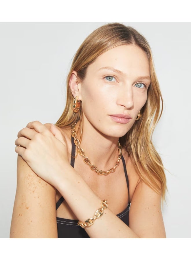 Burch GEMINI LINK NECKLACE,light brass - Image 3