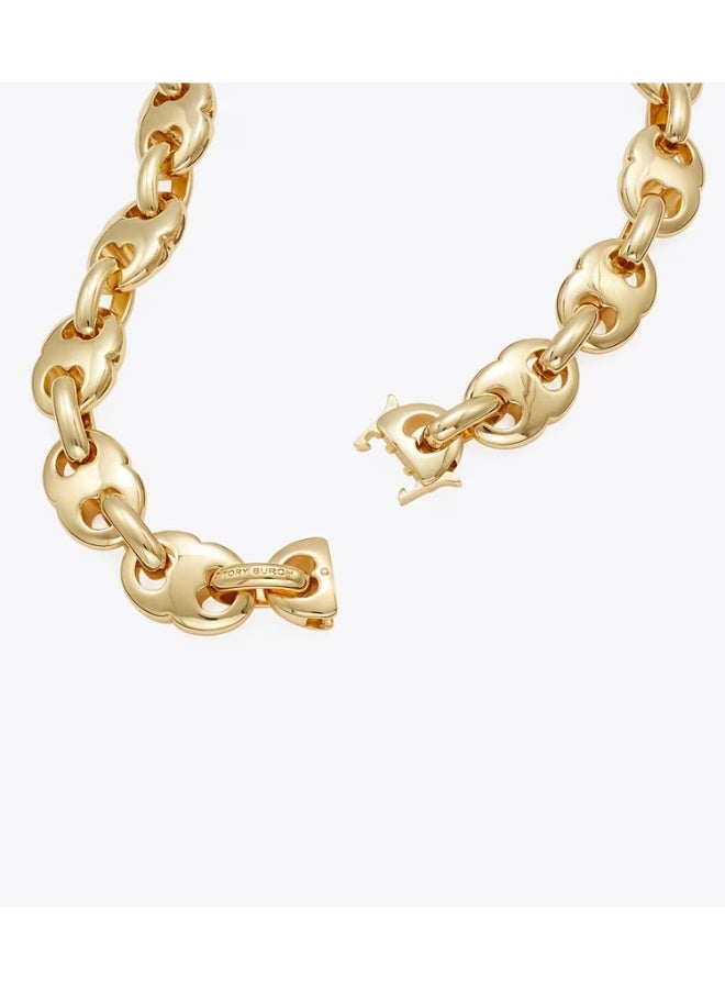 Burch GEMINI LINK NECKLACE,light brass - Image 2