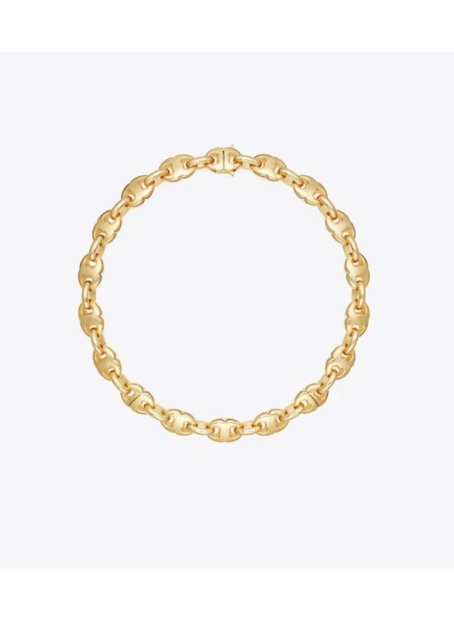 Burch GEMINI LINK NECKLACE,light brass - Image 1