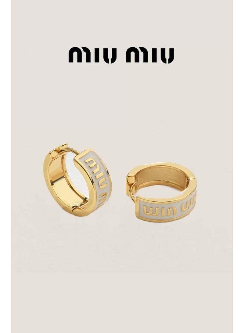 ميو أقراط MIU MIU Enamel  - Image 1