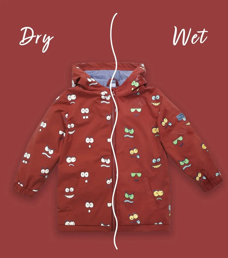 هولي وبو Kids eyes colour changing raincoat