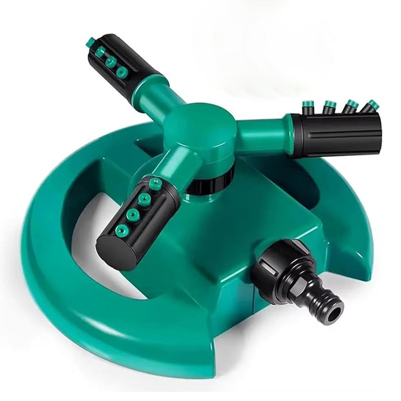 ROOTS & LEAF 360� Automatic Rotating Garden Sprinkler with 45� Adjustable Arms | Durable ABS Material | Coverage up to 32 Feet | Effortless Setup for Watering in Gardens and Lawns (Pack of 2) - Image 5