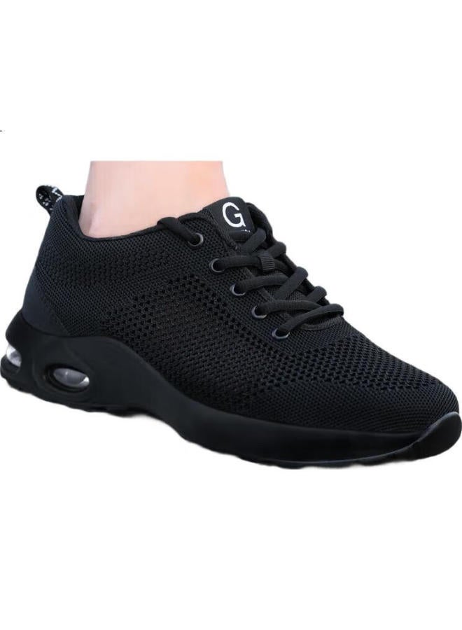 Jingtu Men'S Summer Breathable Steel Toe Cap Anti-Smashing Anti-Piercing Lightweight Safety Work Shoes Size 42 - Image 2