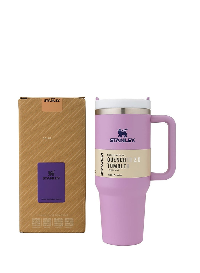 ستانلي كوب Quencher H2.0 FlowState بمقبض سعة 40 أونصة - أرجواني - Image 3