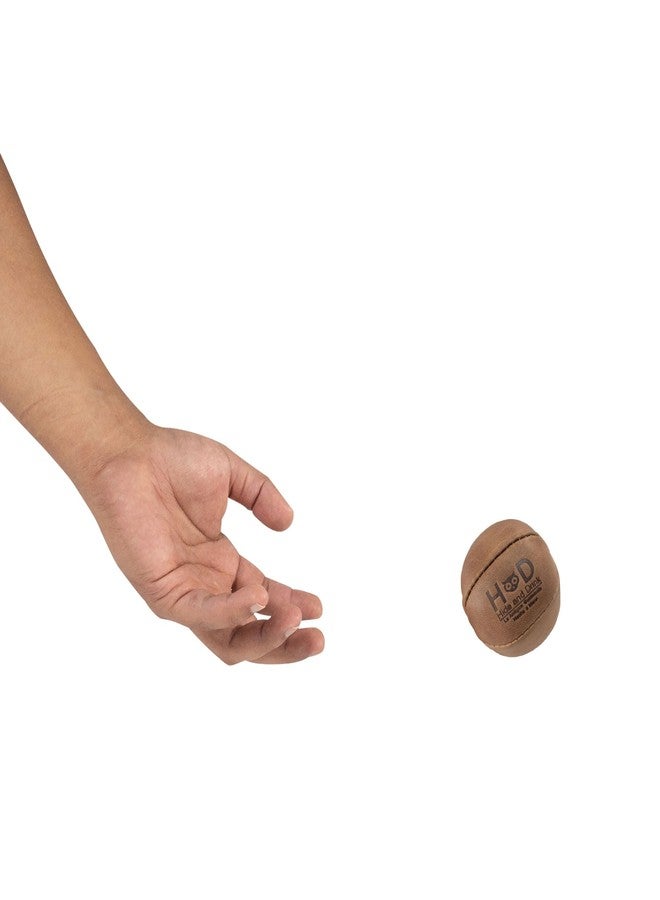 Hide & Drink, Stress Ball, Relieve Fidgeting and Anxiety, Exercise Hand, Squishy Tension Accessory, Great for the Office, Classic Style, Full Grain Leather, Handmade, Single Malt Mahogany - Image 5