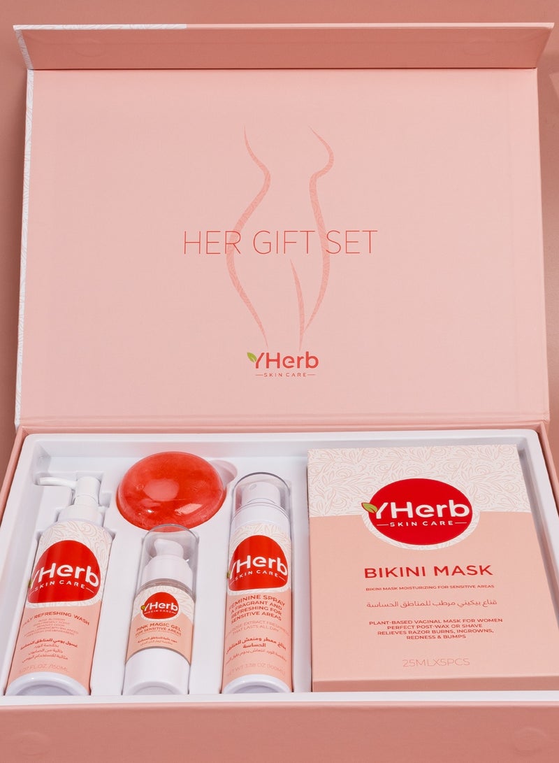 واي هيرب مجموعة العناية النسائيه للمناطق الحساسة