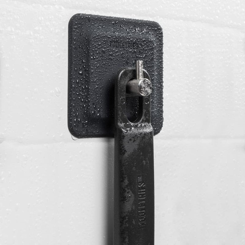 TOOLETRIES Arnold Silicone Shower Hook - Toiletries Organizer, Silicone Hooks, Removable & Reusable Shower Accessories - Charcoal - Image 3