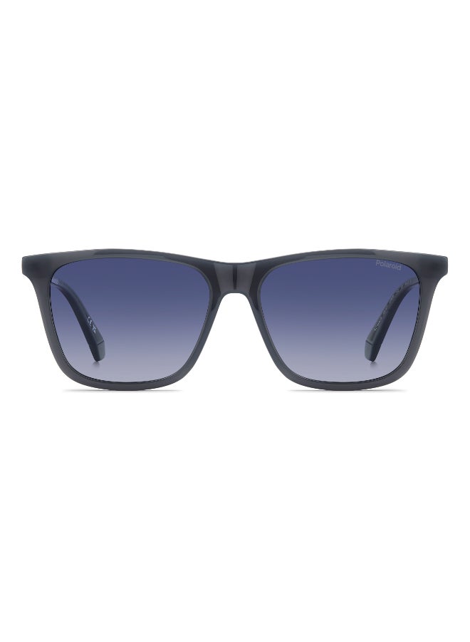 POLAROID PLD 4190/S Sunglasses Grey Rectangular - Image 3