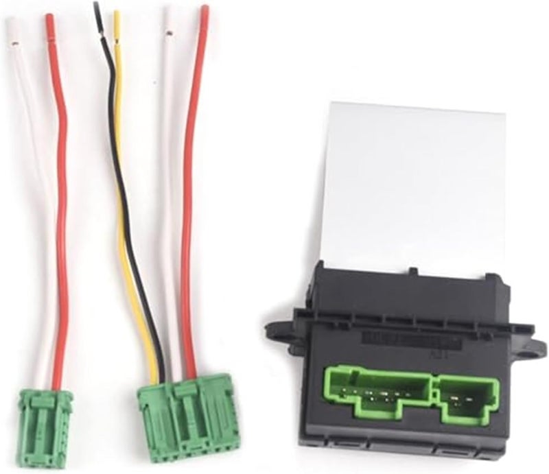 QASULER Blower Motor Resistor for Citroen, Peugeot, Renault - Image 3