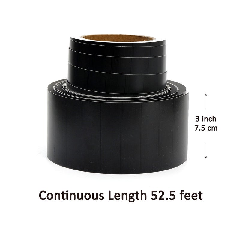 Youngever 52.5 ft Bulletin Board Borders for Classroom Decoration (Black Wood Design) - Image 2