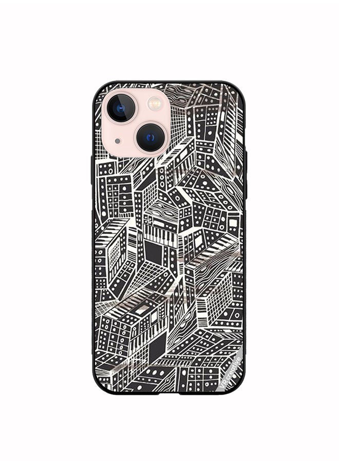 VR CREATIVE Protective Case Cover For Apple iPhone 14 Plus Layer Design Multicolour - Image 1