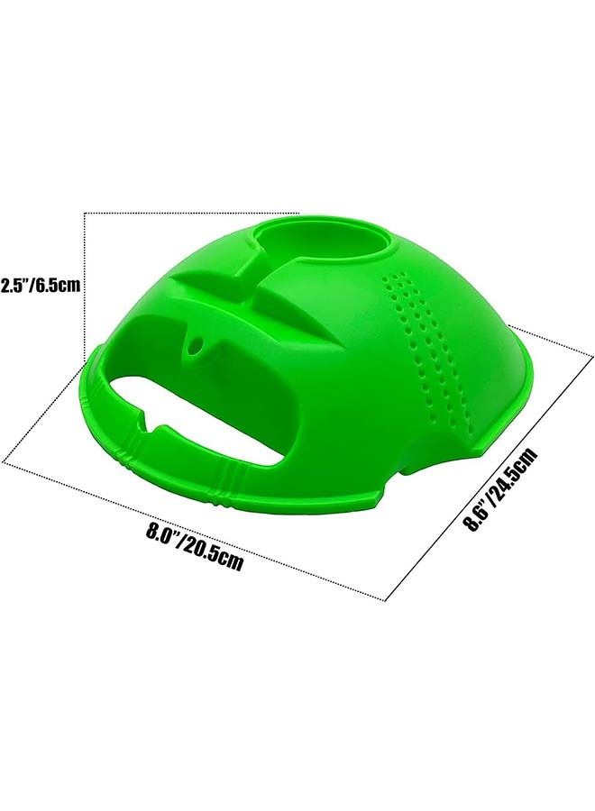Generic Portable Tennis Rebound Ball Device, Self Training Tennis Plastic Base Training Gear, Tennis Training Equipment Kit (Green)  - Image 2