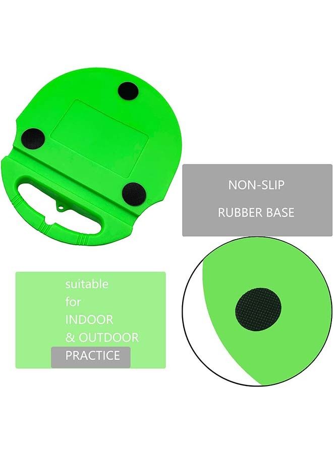 Generic Portable Tennis Rebound Ball Device, Self Training Tennis Plastic Base Training Gear, Tennis Training Equipment Kit (Green)  - Image 4