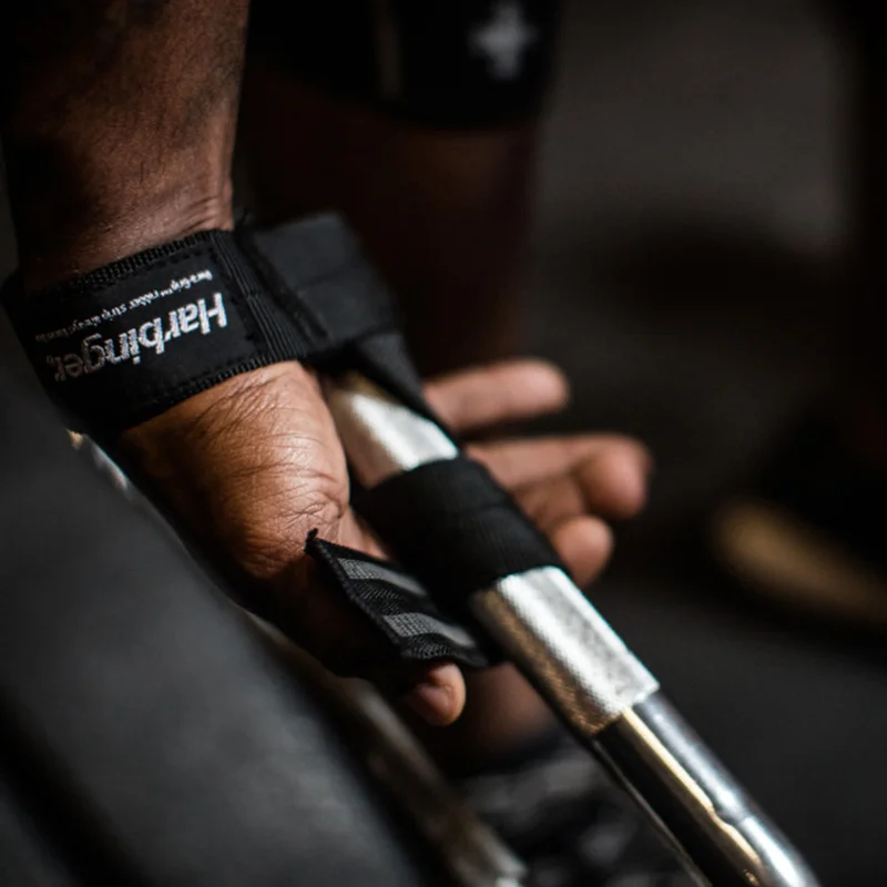 Harbinger  Big Grip Weight Lifting Straps (1 Pair)  | Best Price UAE