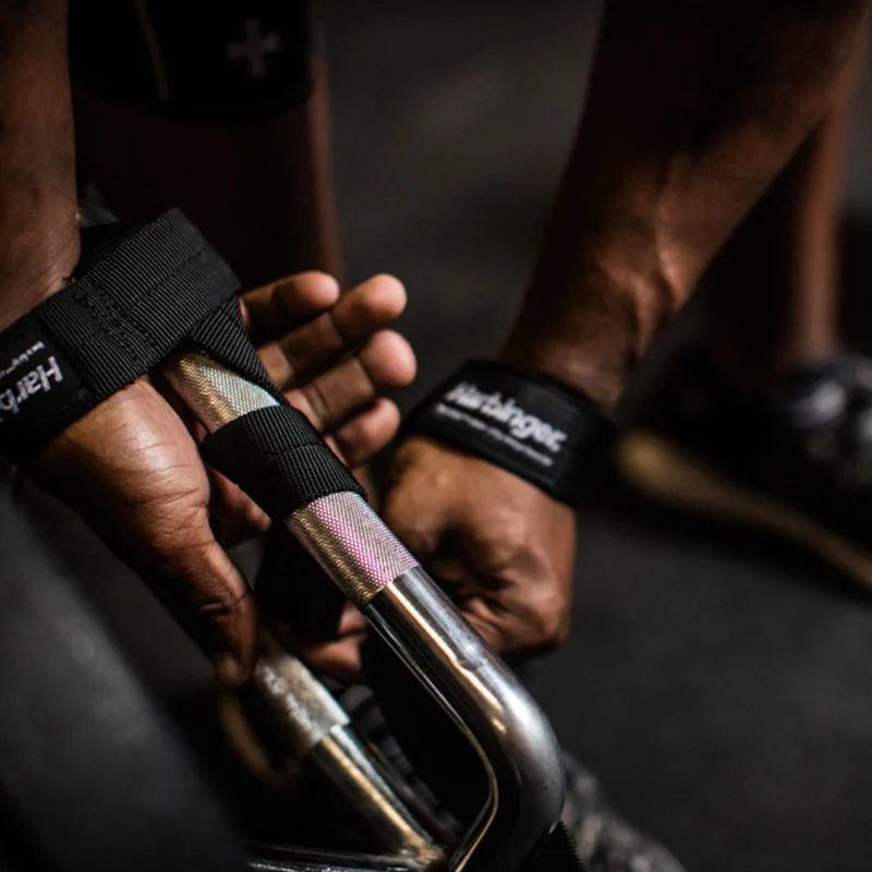 Harbinger  Big Grip Weight Lifting Straps (1 Pair)  | Best Price UAE